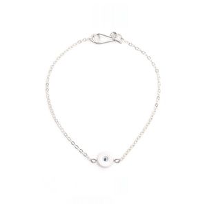 White Planet Chain Bracelet